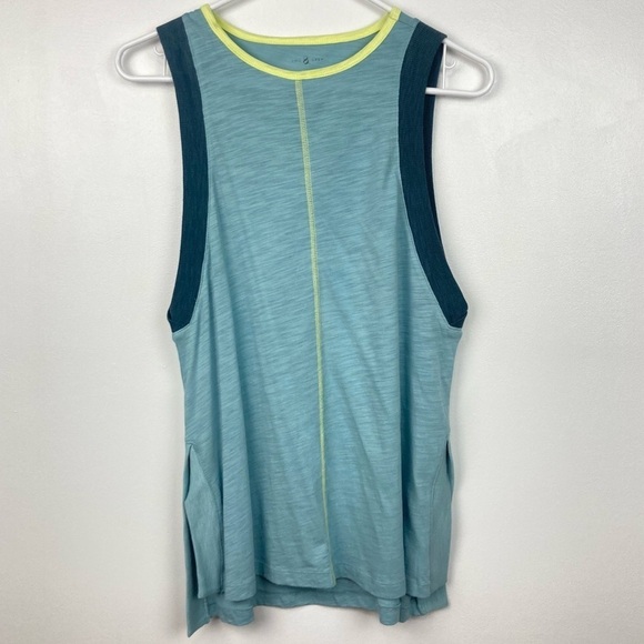 LOU & GREY Colorblock Softslub Tunic Tank Top - Picture 4 of 9
